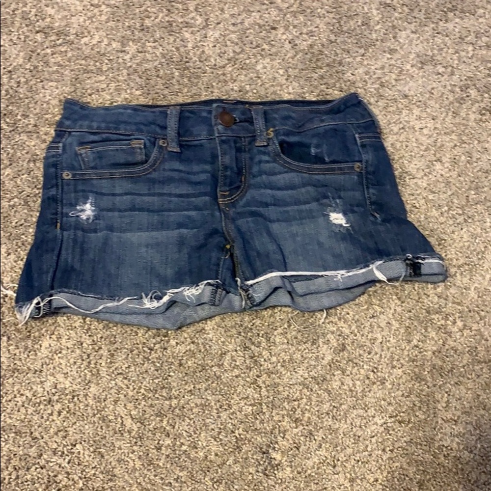american eagle jean shorts